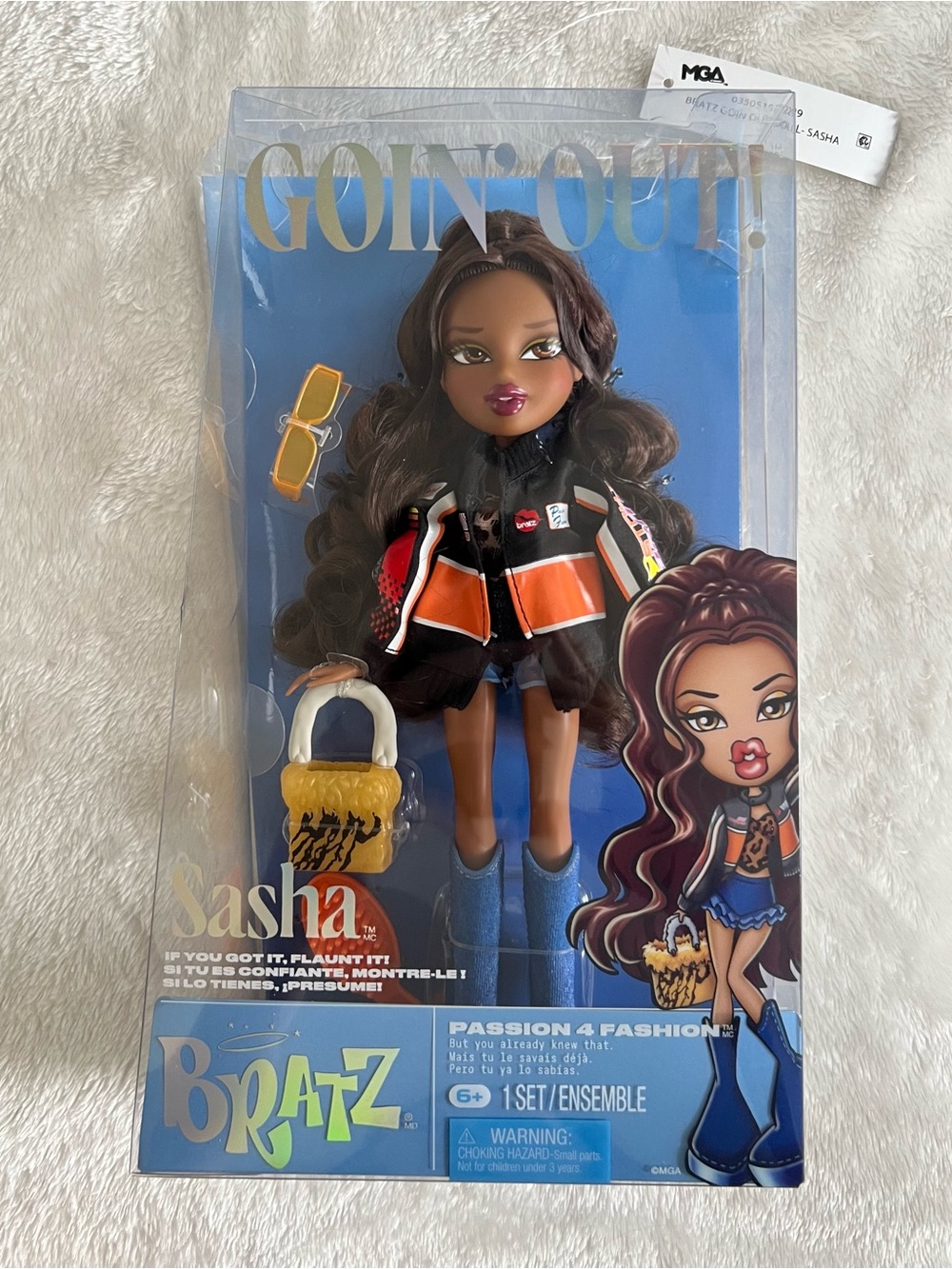 NIB / New 2024 MGA Bratz Goin’ Out! Sasha Fashion Doll
